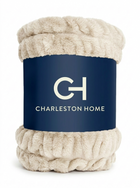 The Tusk Ruched Faux Fur Throw