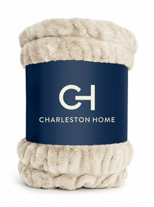 The Tusk Ruched Faux Fur Throw