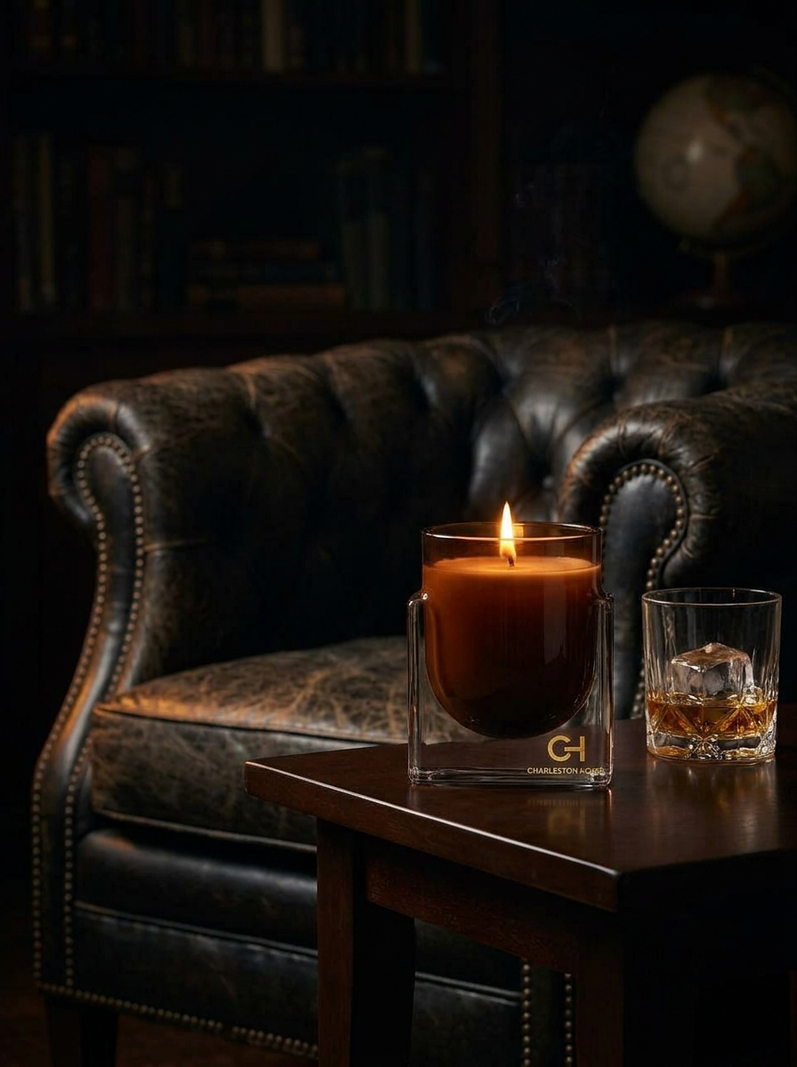 Tobacco + Teak — 12oz Luxury Soy/Coco Candle
