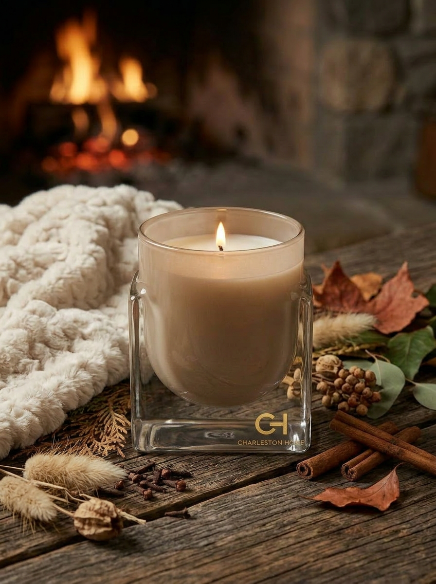 Cedar + Clove — 12oz Luxury Soy/Coco Candle